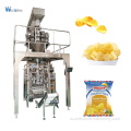 Горячая продажа автоматическая вертикальная упаковочная и печатная машина для гранулированных чипсов и закусок
